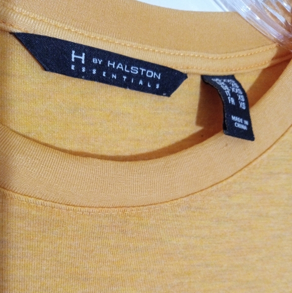 Halston modal heather long sleeve tunic women's size XXS - Picture 5 of 6